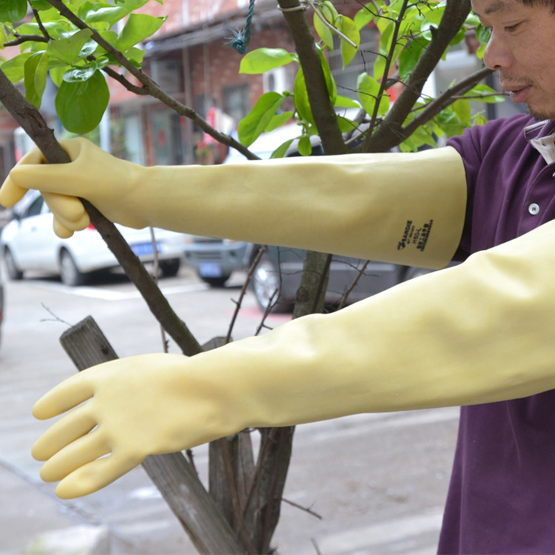 Long Rubber Thick Latex Cleani - огляд і ціна Dish Glove Rubber