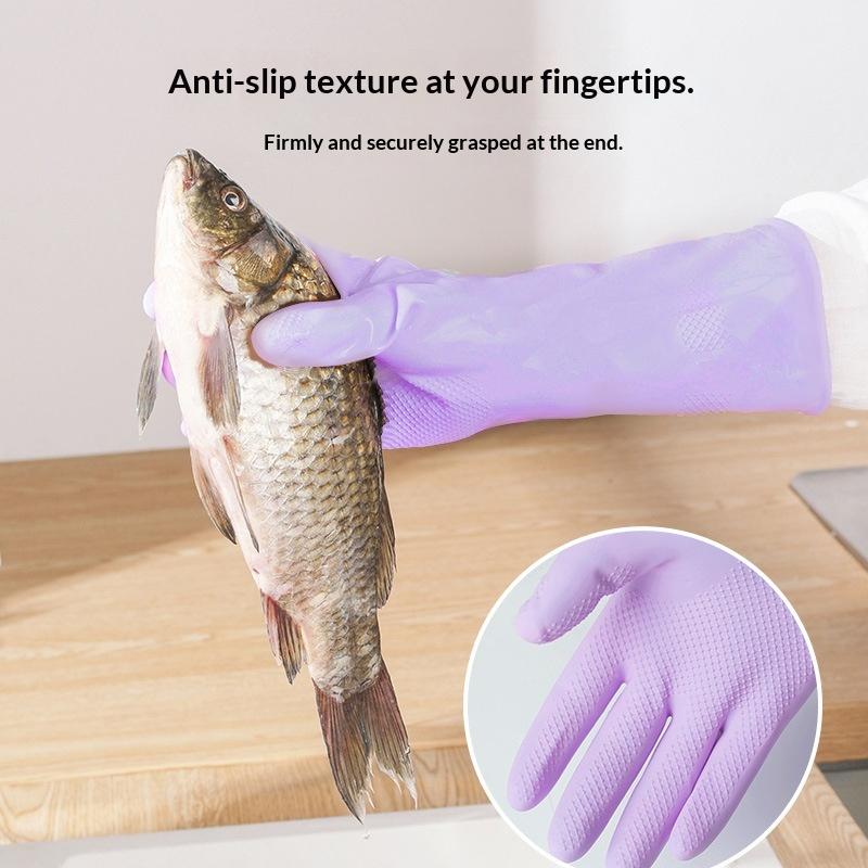 1Pair Latex Household Cleaning - огляд і ціна Dish Glove Rubber