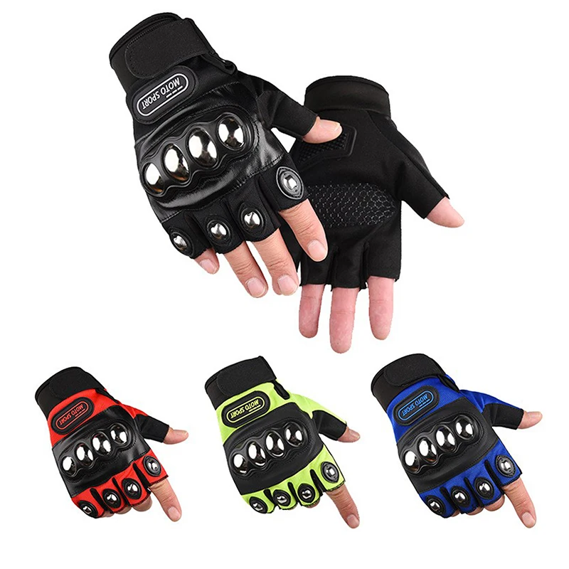 Half Finger Protective Motorcy - огляд і ціна Motorcycle Glove Knuckle