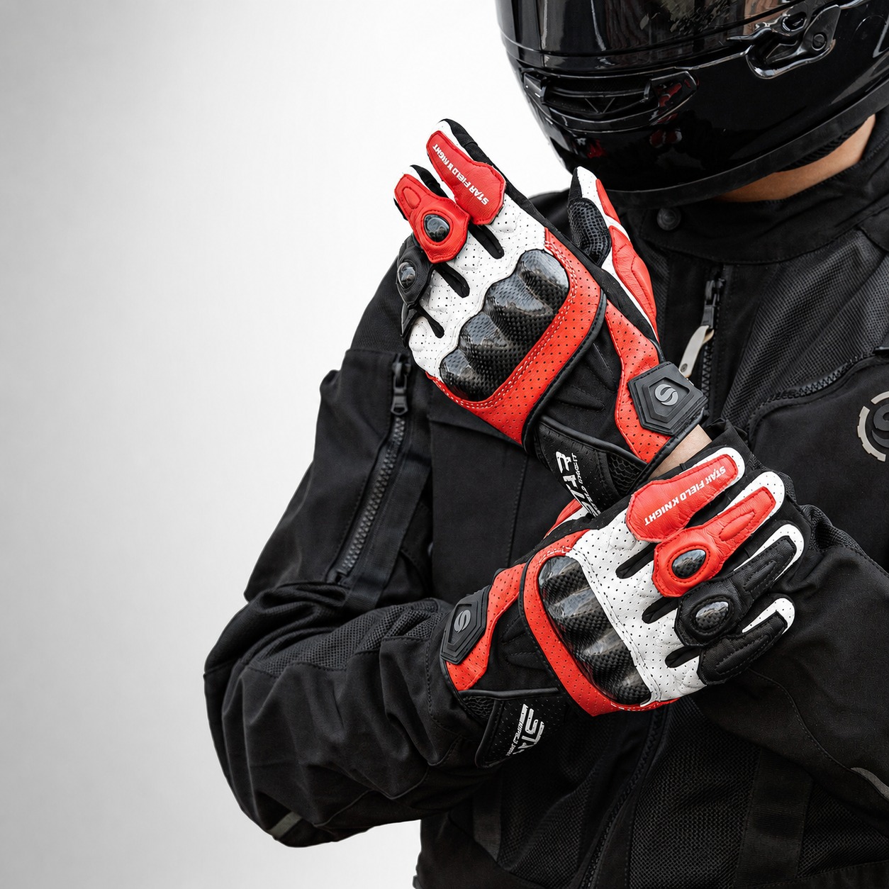 STAR FIELD KNIGHT SKG-580 Summ - огляд і ціна Motorcycle Glove Knuckle