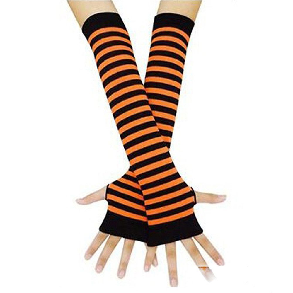 Women Girls Arm Cover Long Sle - огляд і ціна Fingerless Glove Knit